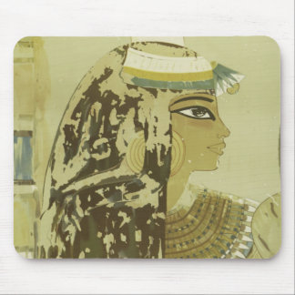 Tapis De Souris Ancienne reine égyptienne Vintage Luxor Cairo Trav