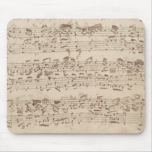 Tapis De Souris Anciennes Notes de Musique - Partition de Musique 