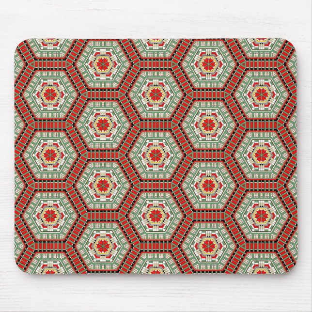 Tapis De Souris Ancient Egyptian Terrazzo 02 (Devant)
