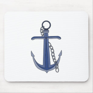 Tapis De Souris Ancre avec chaîne