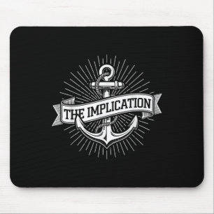 Tapis De Souris Ancre Maritime L'implication Nautionique Voile G