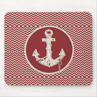 Tapis De Souris Ancre nautique de très bon goût de plage de