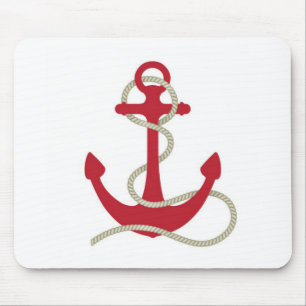 Tapis De Souris Ancre rouge