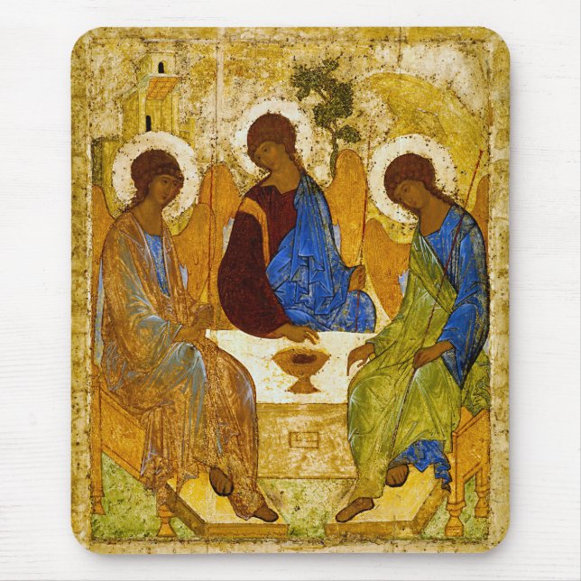 Tapis De Souris Andrei Rublev, icon of the Trinity (Devant)