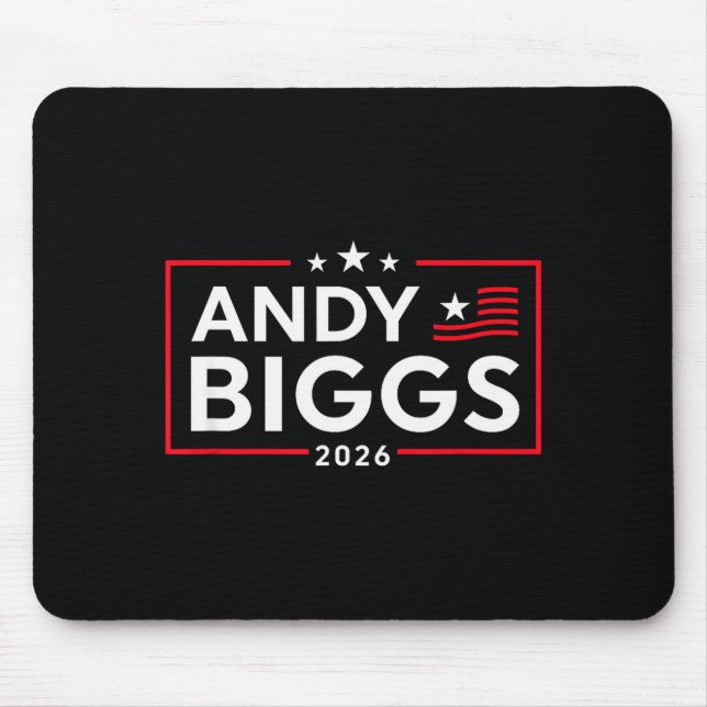 Tapis De Souris Andy Biggs For Governor Of Arizona 2026 Biggs 2026 (Devant)