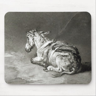 Tapis De Souris Âne au repos