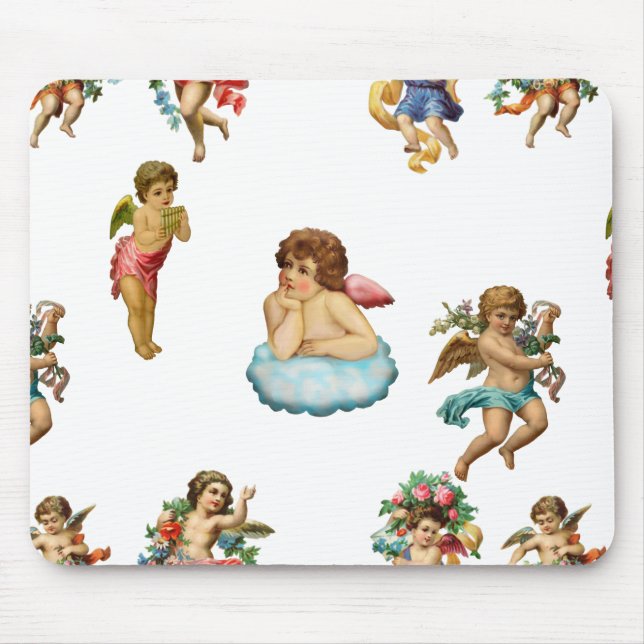 Tapis De Souris ange cherub antique (Devant)