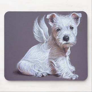 Tapis De Souris Ange de Westie