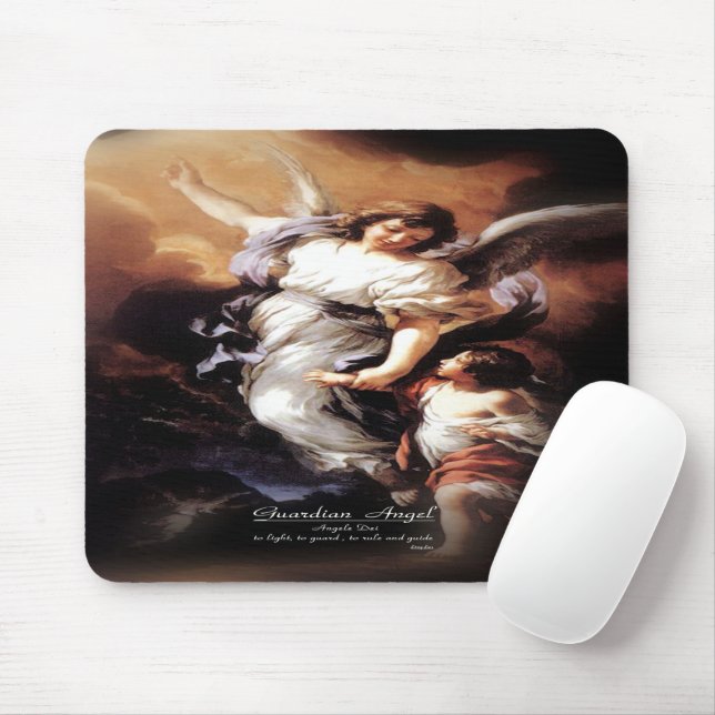 Tapis De Souris Ange gardien (Avec souris)