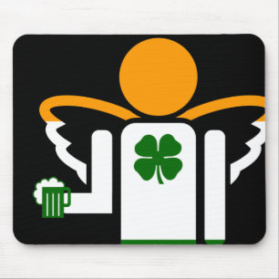 Tapis De Souris ange irlandais.
