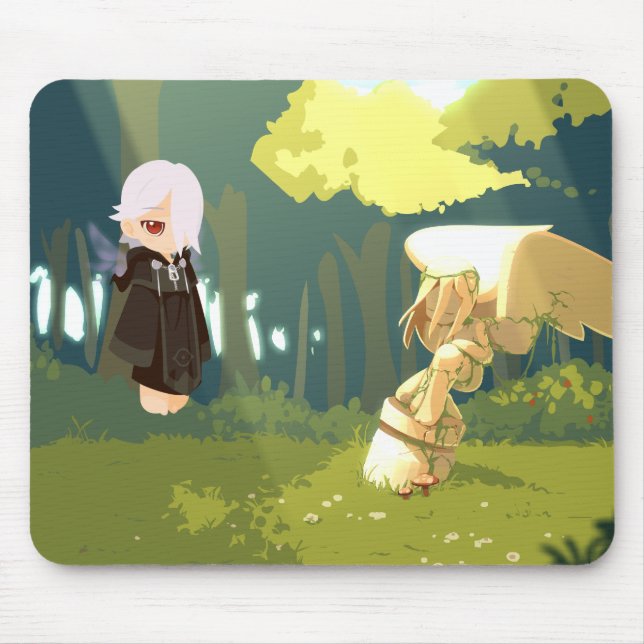 Tapis De Souris Ange Mousepad (Devant)