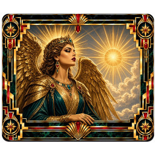 Tapis De Souris Ange, mythe Art déco