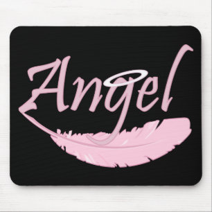 Tapis De Souris Ange rose