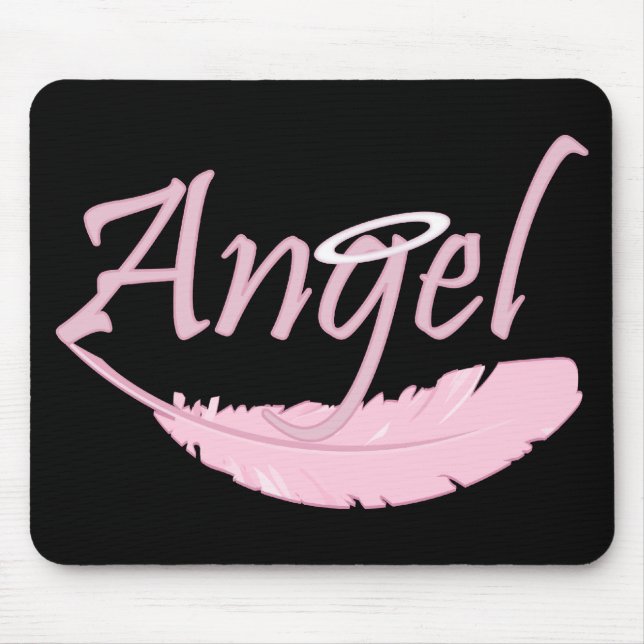 Tapis De Souris Ange rose (Devant)