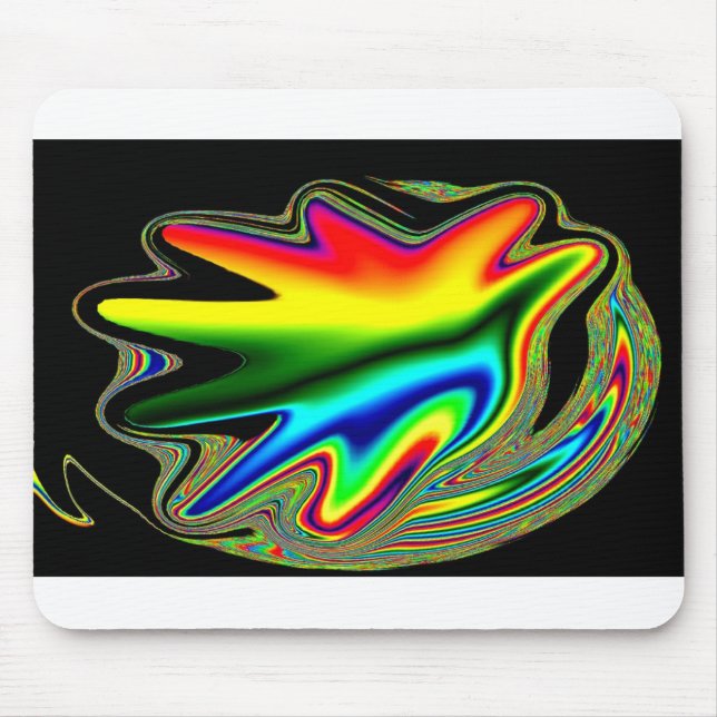 Tapis De Souris Ange trail art (Devant)