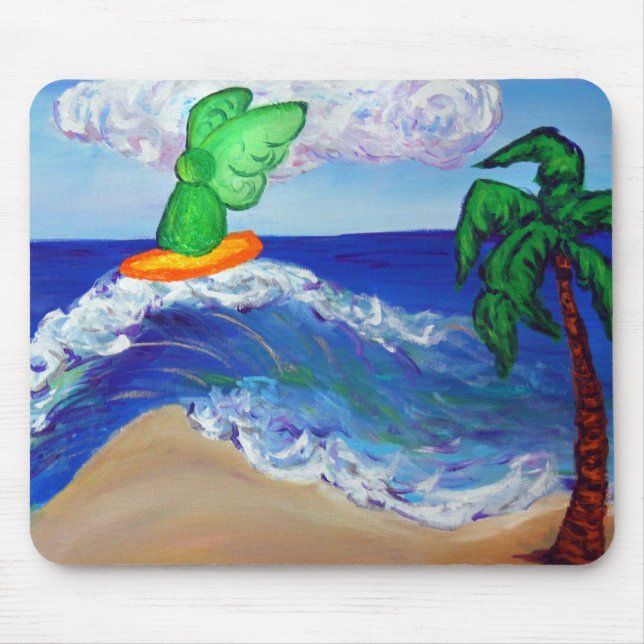 Tapis De Souris Angel de surf Raphael Mousepad (Devant)