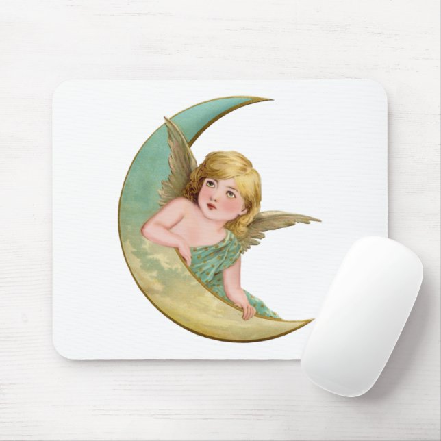 Tapis De Souris Angel Moon (Avec souris)