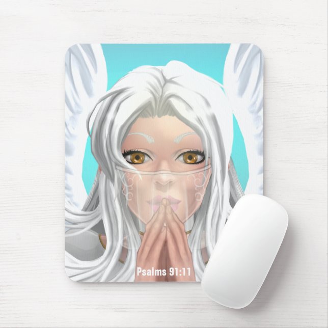 Tapis De Souris Angel Mousepad (Avec souris)