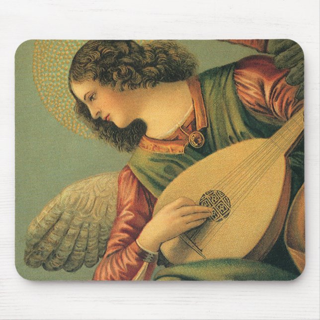 Tapis De Souris Angel Musician, Melozzo da Forli, Art Renaissance (Devant)