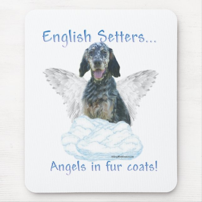 Tapis De Souris Angel Setter anglais (Devant)