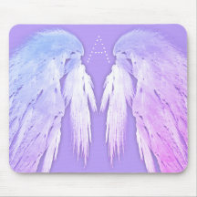 ANGEL WINGS Fairy Purple Monogramme