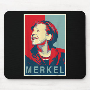 Tapis De Souris Angela Merkel - Le style Obama