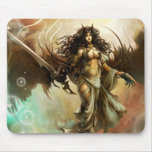 Tapis De Souris Anges foncés d'Azmodeus, Mousepad