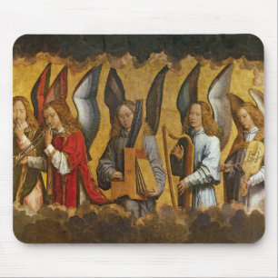 Tapis De Souris Anges jouant des instruments de musique