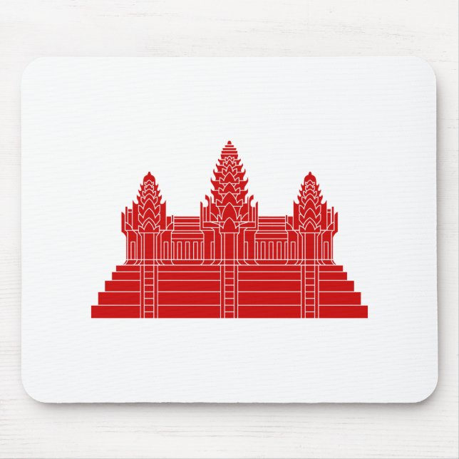 Tapis De Souris Angkor Vat Ver.2.0. Temple khmer (Devant)