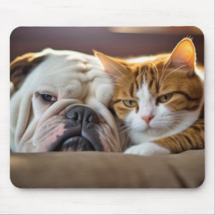 Tapis De Souris Anglais Bulldog Animaux Animaux de compagnie Beaut