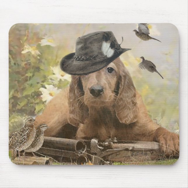 Tapis De Souris Anglais Cocker Spaniel (Devant)