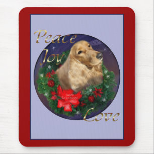 Tapis De Souris Anglais Cocker Spaniel Cadeaux de Noël