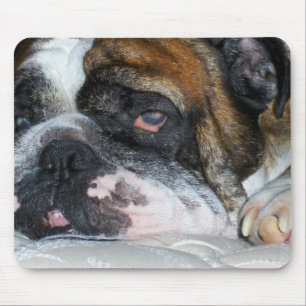 Tapis de souris anglais de bouledogue de Sassydog