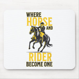 Tapis De Souris Anglais équitation Equestre Funny Dire Cheval Spor