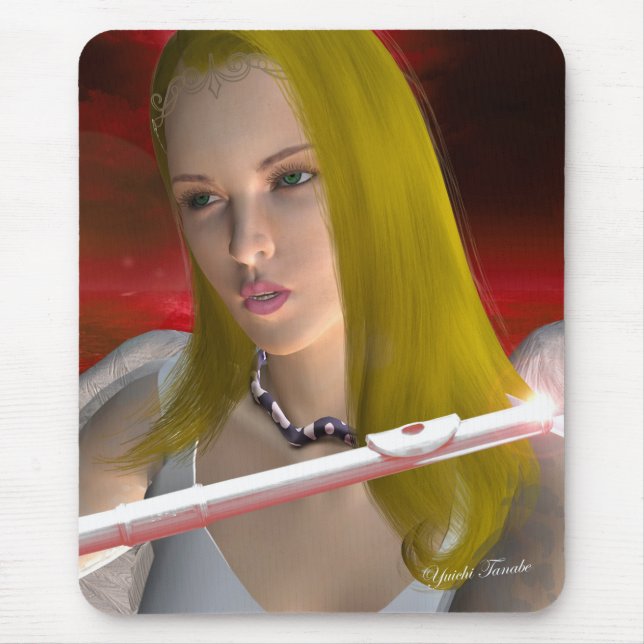 Tapis De Souris Angle de flux 1 (Devant)