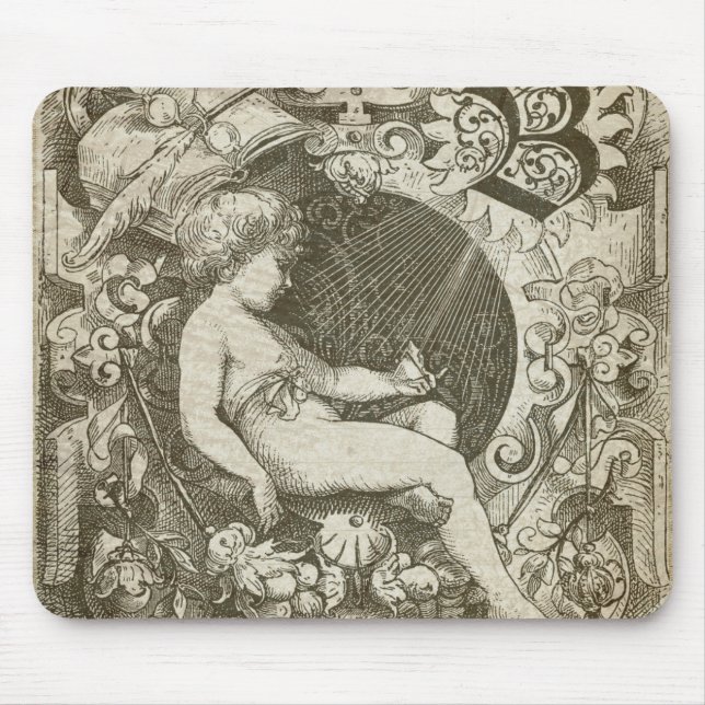 Tapis De Souris Angle vintage (Devant)