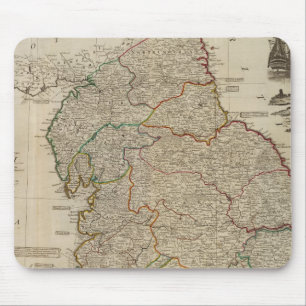 Tapis De Souris Angleterre, Pays de Galles Nord