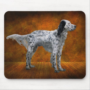 Tapis De Souris Animal - Chien - Le Setter Anglais