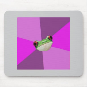 Tapis De Souris Animal fétide Meme de conseil de grenouille de