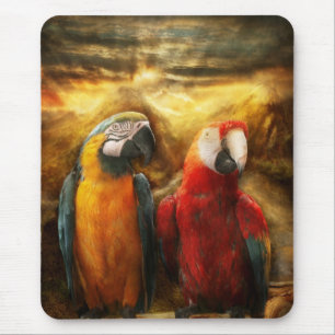 Tapis De Souris Animal - perroquet - Perroquet-dise