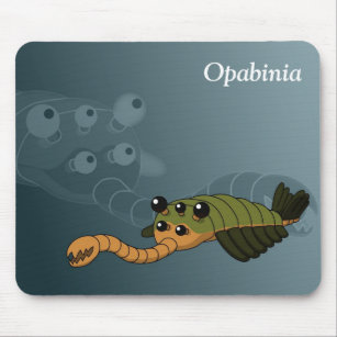 Tapis De Souris Animal préhistorique d'Opabinia-