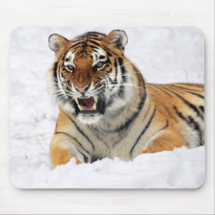 Tapis De Souris Animal sauvage personnalisé de tigre