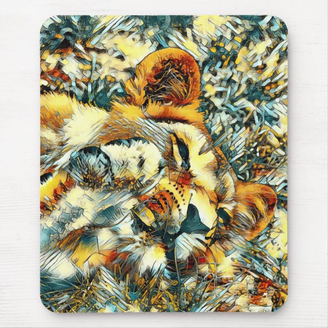 Tapis De Souris AnimalArt_Lion_008 (Devant)