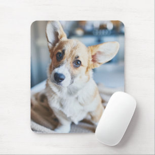 Tapis De Souris Animaux de bébés cutest   Corgi Head Tilt