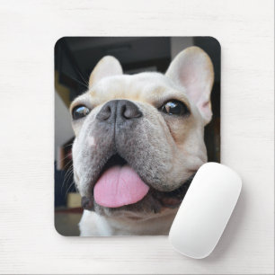 Tapis De Souris Animaux de bébés cutest Le visage de Bulldog