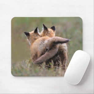 Tapis De Souris Animaux de bébés cutest   Tails de verrouillage de