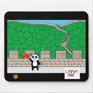 Tapis De Souris Animaux du monde, Chine : Panda