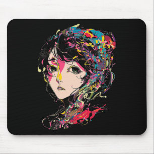 Tapis De Souris Anime Manga Motif Illustration colorée Anime 1