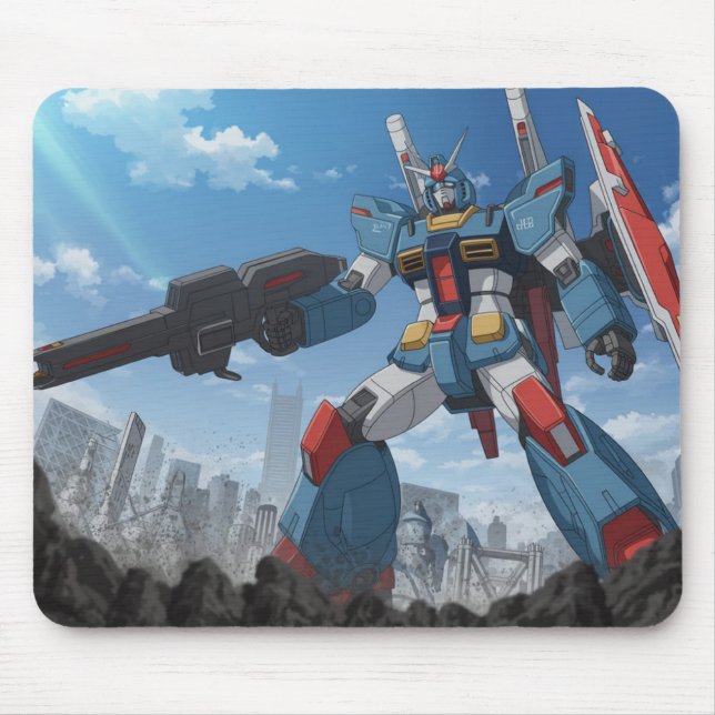 Tapis De Souris Anime Mecha Robot Mousepad (Devant)