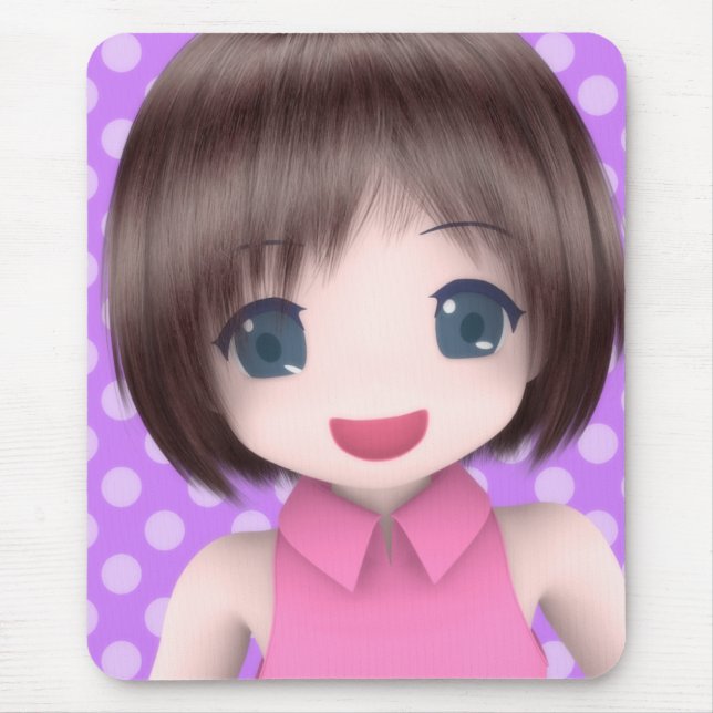 Tapis De Souris Anime superbe Mousepad (Devant)